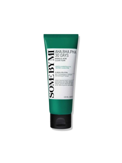 Some By Mi - AHA BHA PHA 30 Days Miracle Acne Clear Foam - Čistiaca pena proti akné 100ml