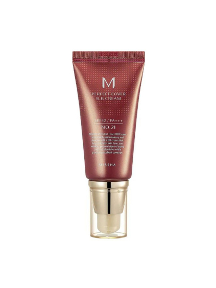MISSHA - M Perfect Cover BB Cream SPF 42 Nr. 21 LIGHT BEIGE MINI - Krycí hydratačný krém s SPF42 20ml