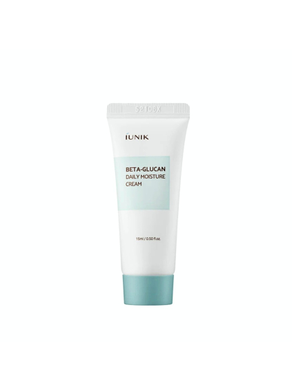 iUNIK - Beta-Glucan Daily Moisture Cream - Denný hydratačný krém s betaglukánom MINI 15ml