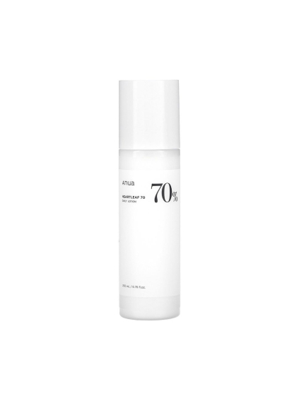 ANUA - Heartleaf 70 Daily Lotion - Hydratačná a upokojujúca emulzia na pleť 200ml (DOPREDAJ staršej verzie)