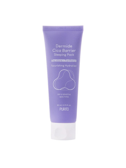 Purito - Dermide Cica Barrier Sleeping Pack - Nočná maska 80ml