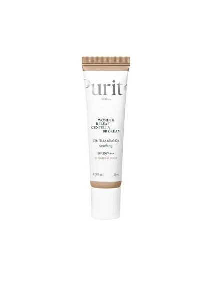 Purito Seoul - Wonder Releaf Centella BB Cream #23 Natural Beige - Upokojujúci BB krém s SPF 30 a pupočníkom 30 ml