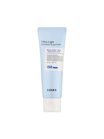 COSRX - Ultra Light Invisible Sunscreen SPF50+/PA++++ - Ultra ľahký hydratačný opaľovací krém 50ml