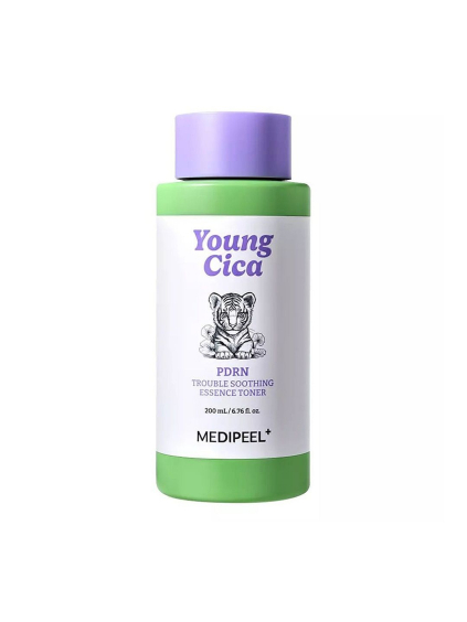 MEDI-PEEL - Young Cica PDRN Trouble Soothing Essence Toner - Upokojujúci toner s extraktom z mladého pupočníka 200 ml