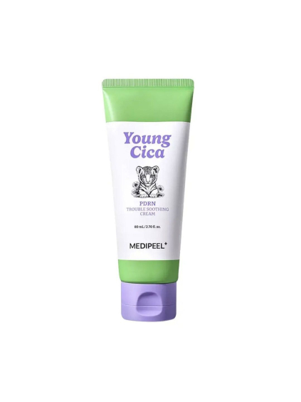 MEDI-PEEL - Young Cica PDRN Trouble Soothing Cream - Upokojujúci krém s extraktom mladého pupočníka 80ml