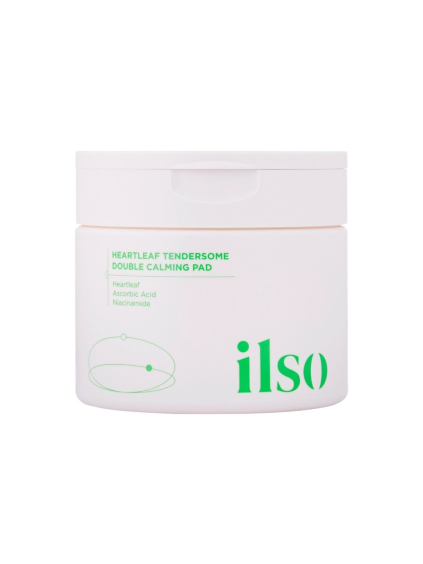 ILSO - Heartleaf Tendersome Double Calming Pad 320g - Dvojito upokojujúce pleťové tampóny so srdcovkou 60ks