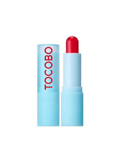 TOCOBO - Glass Tinted Lip Balm 011 Flush Cherry - Hydratačný balzam na pery s leskom 3,5g