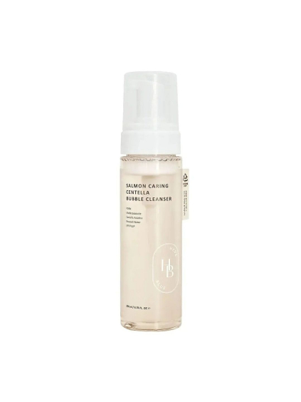 HEVEBLUE - Salmon Caring Centella Bubble Cleanser - Čistiaca pleťová pena s extraktom z vajíčok lososa 200ml
