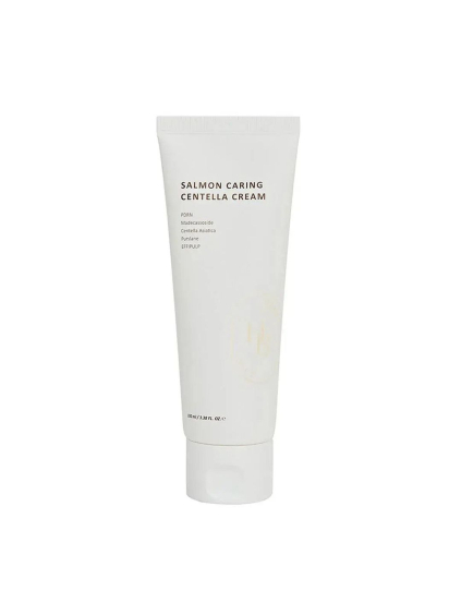 HEVEBLUE - Salmon Caring Centella Cream - Upokojujúci pleťový krém s extraktom pupočníka ázijského 100ml