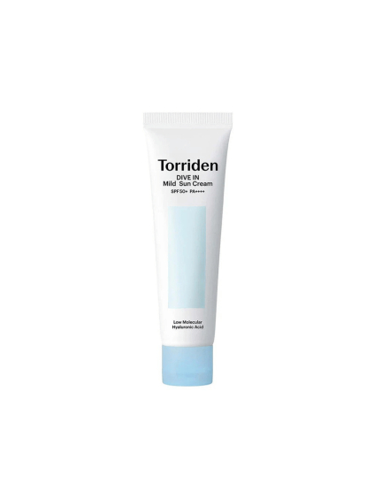 torriden dive in mild sunscreen spf50+ pa++++ 60ml