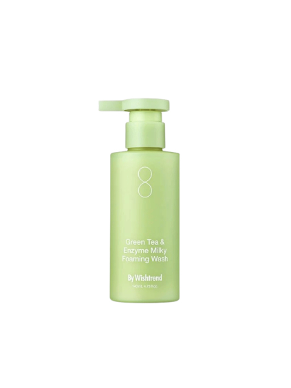 by wishtrend green tea enzyme milky foaming wash 140 ml produkt