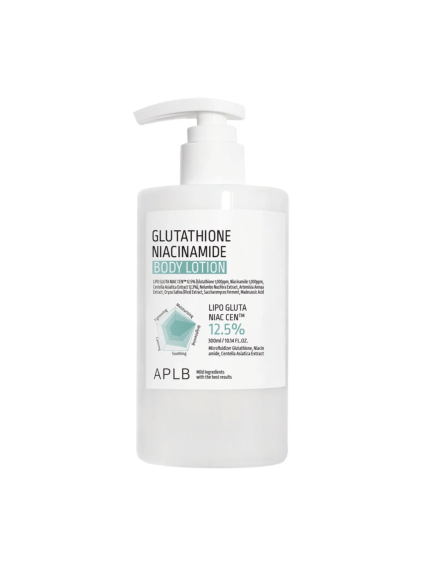 APLB - Glutathione Niacinamide Body Lotion - Rozjasňujúci telový krém s niacínamidom 300ml