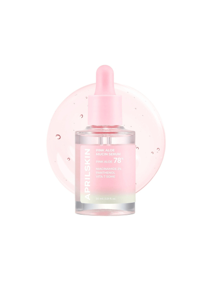 apr ilskin pink aloe mucin serum 30ml main