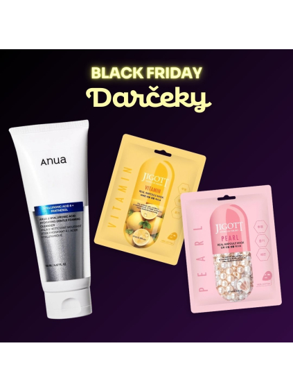 BLACK FRIDAY DARČEK - ANUA Cleanser 150ml + 2x Jigott maska