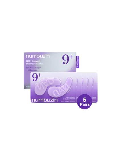 numbuzin no 9 nad collagen under eye patches 5 pairs