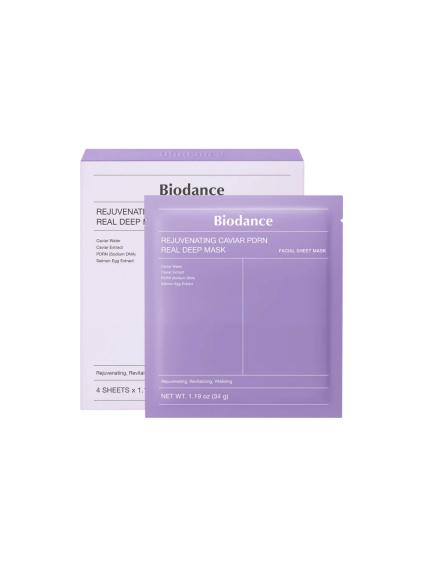biodance rejuvenating caviar pdrn real deep mask 1 ks