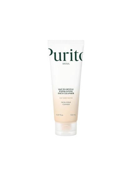 purito seoul oat in gentle exfoliating face cleanser 150ml