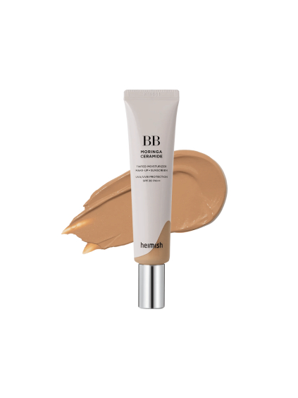 heimish moringa ceramide bb cream spf 30 pa 27 light tan 30ml