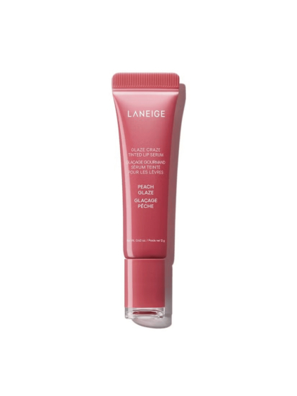 laneige glaze craze tinted lip serum peach glaze 12 g balzam