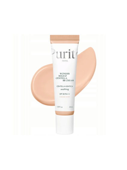 purito seoul wonder releaf centella bb cream 15 rose ivory 30ml