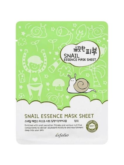 Esfolio snail sheet mask4