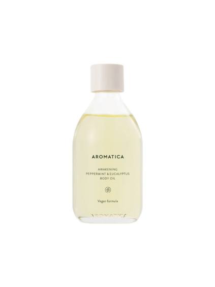 aromatica awakening body oil peppermint eucalyptus 100ml