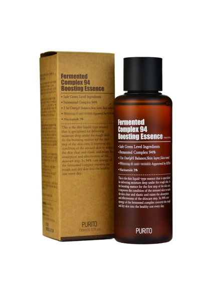 PURITO - Fermented Complex 94 Boosting Essence - fermentovaná essencia s Niacinamidom a Adenozínom 150ml