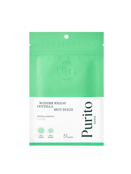 PURITO SEOUL - Wonder Releaf Centella Spot Patch - Púpiková náplasť s Centella Asiatica 24ks