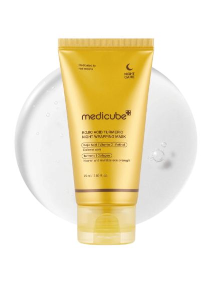 Medicube Turmeric wrapp mask