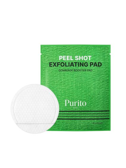 Purito peel shot exfoliating pads