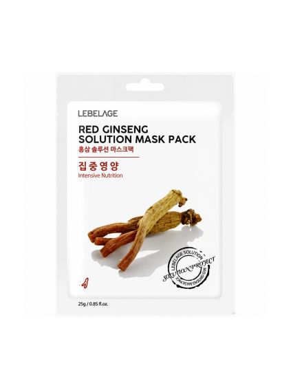 lebelage red ginseng solution mask 25g