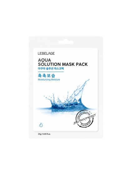 lebelage aqua solution mask 25g