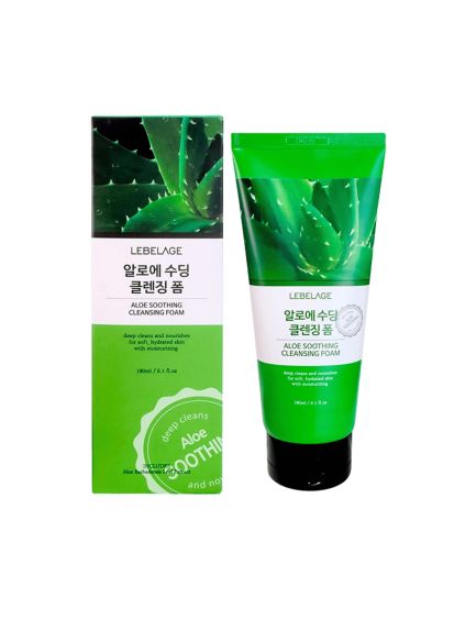 LENELAGE aloe soothing cleansing foam (4)