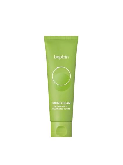 beplain mung bean ph balanced cleansing foam 80ml