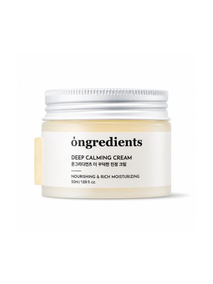 ongredients deep calming cream 50ml