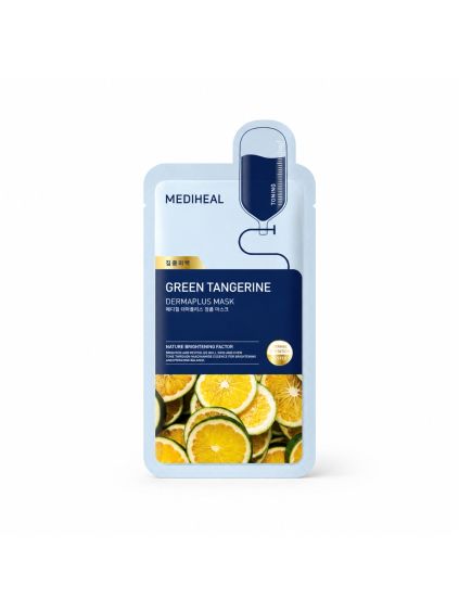 mediheal dermaplus green tangerine mask 22ml