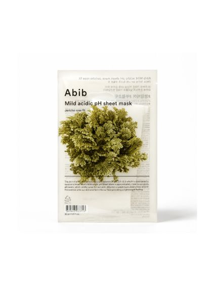 abib mild acidic ph sheet mask jericho rose fit 30ml