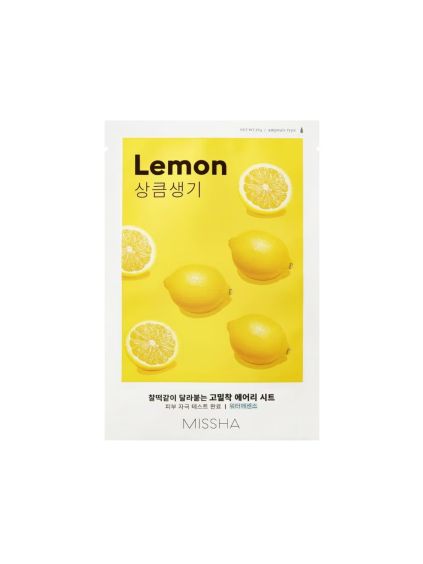 missha airy fit sheet mask lemon 19g(2)