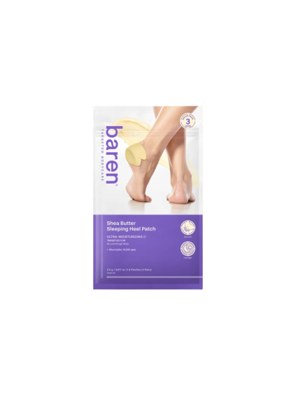 baren shea butter sleeping heel patch 10 ks