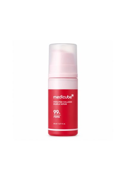 medicube pdrn pink collagen bubble serum 95ml
