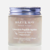 MARY & MAY - Vegan Calendula Peptide Ageless Sleeping Mask -Omladzujúca nočná maska z nechtíka lekárskeho 110ml
