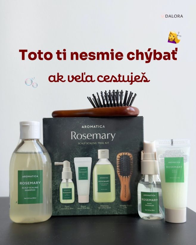 Napíš do komentára „SET” a my ti pošleme odkaz 🔗 priamo na neho do správy 📩! #dalora #aromatica #healthyhair