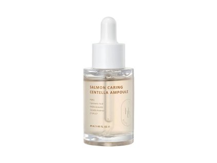 HEVEBLUE - Salmon Caring Centella Ampoule - Soothing Facial Serum with Asian Umbilicus Extract 30ml