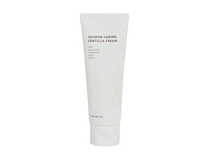 HEVEBLUE - Salmon Caring Centella Cream - Soothing skin cream with Asian navel extract 100ml