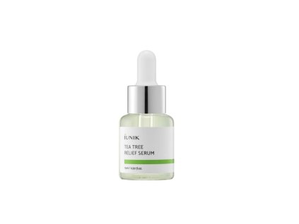 2688 iunik tea tree relief serum upokojujuce serum mini 15ml