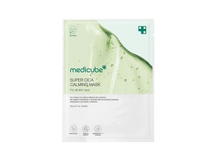 MEDICUBE - Super Cica Calming Mask - Soothing sheet mask with Cica 22g