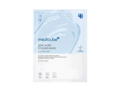 MEDICUBE - Zero Pore Cooling Mask - Cooling linen mask for pore treatment 27g