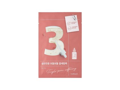 2424 numbuzin no 3 tingle pore softening sheet mask platena maska na stiahnutie porov 1ks