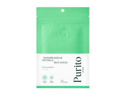 636 purito seoul wonder releaf centella spot patch pupikova naplast s centella asiatica 51ks