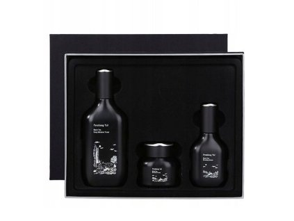 2304 pyunkang yul black tea line gift set 3ks protivraskovy a hydratacny darcekovy set 3 vyrobky krabicka
